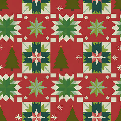Scandinavian Folk Christmas Fat Quarter Bundle