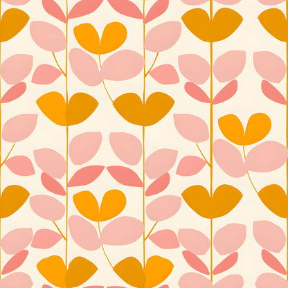 70s Retro Flowers Fat Quarter Bundle