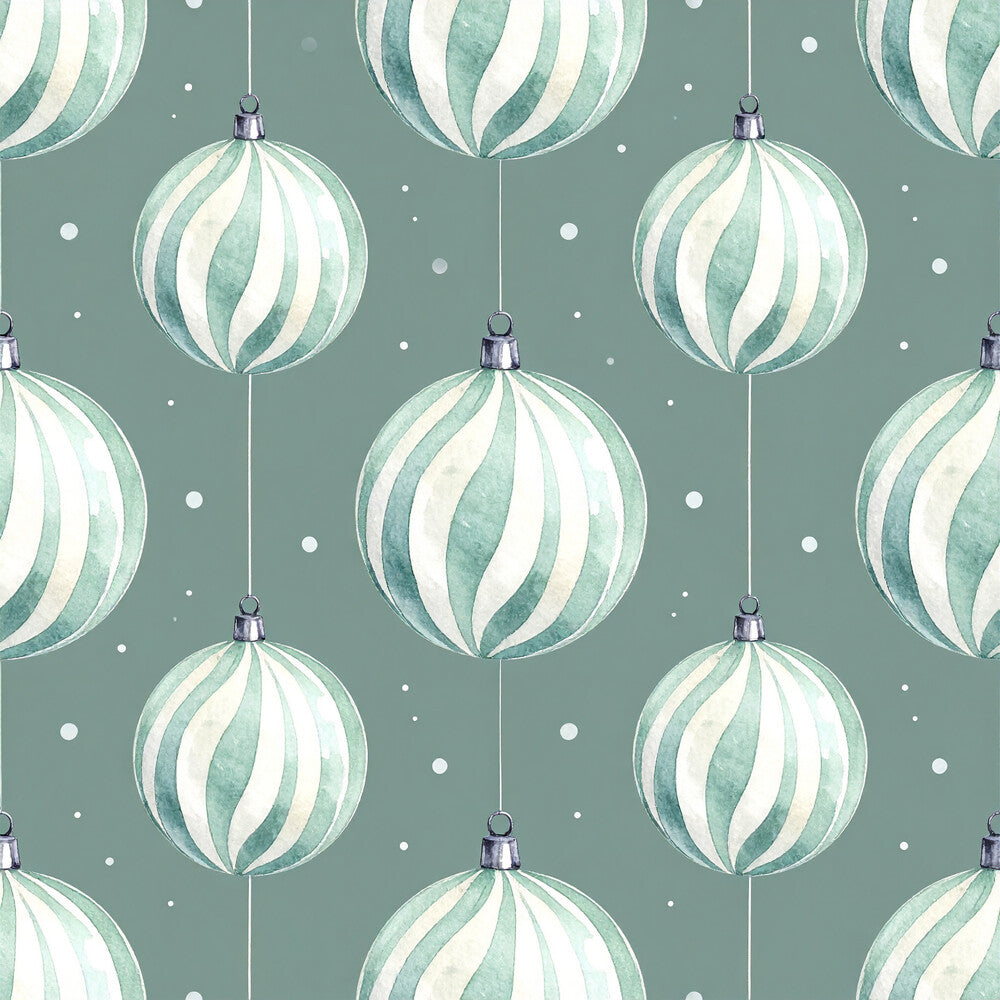 Traditional Christmas Watercolor Fat Quarter Bundle