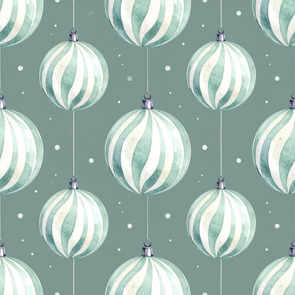 Traditional Christmas Watercolor Fat Quarter Bundle
