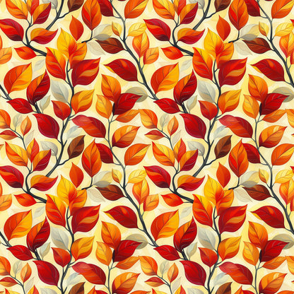 Artistic Autumn Leaves Fat Quarter Bundle