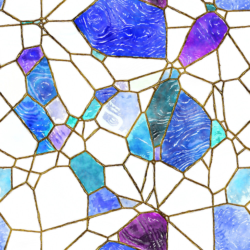 Watercolor Stained Glass Fat Quarter Bundle