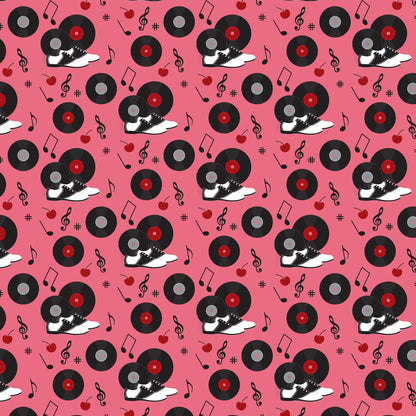 50s Black and Red Diner Fat Quarter Bundle