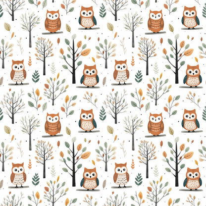 Cartoon Owls Fat Quarter Bundle