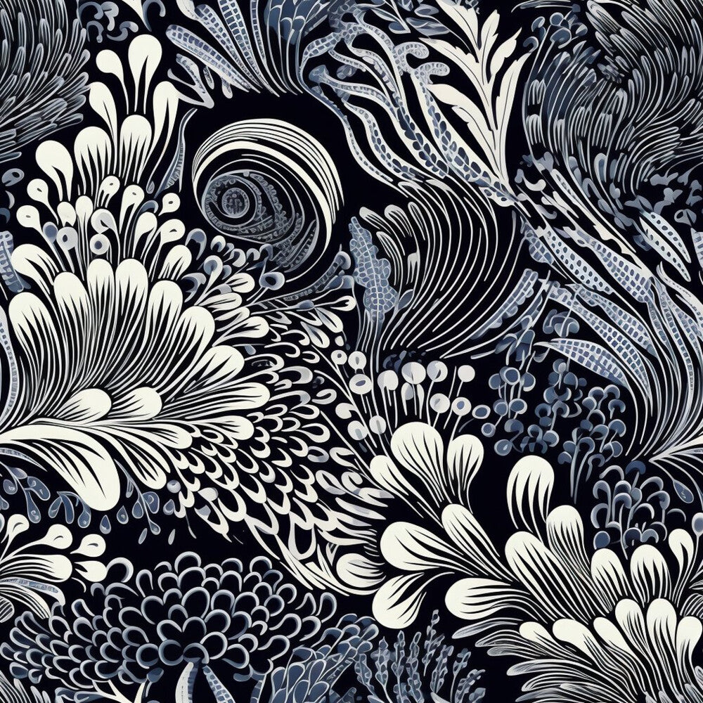 Dark Black Moon Fat Quarter Bundle