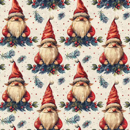 Classic Christmas Gnomes Fat Quarter Bundle