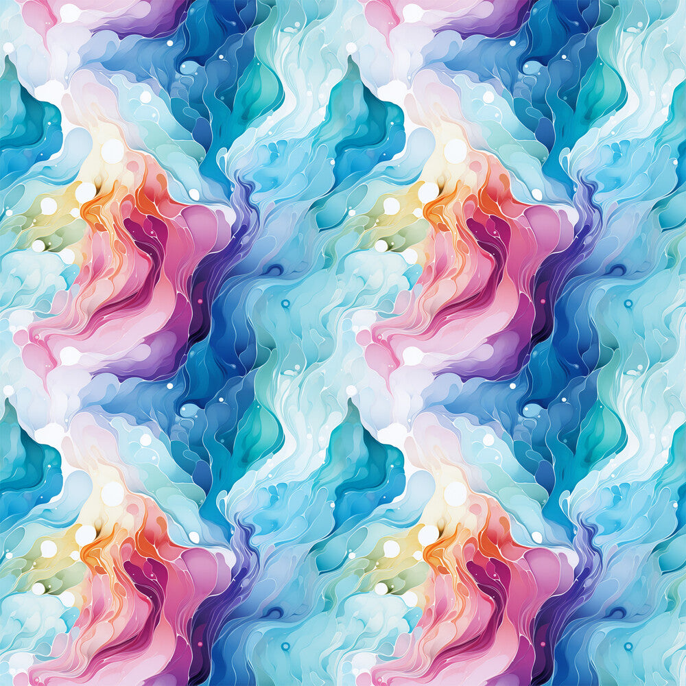 Summer Colored Marble Fat Quarter Bundle