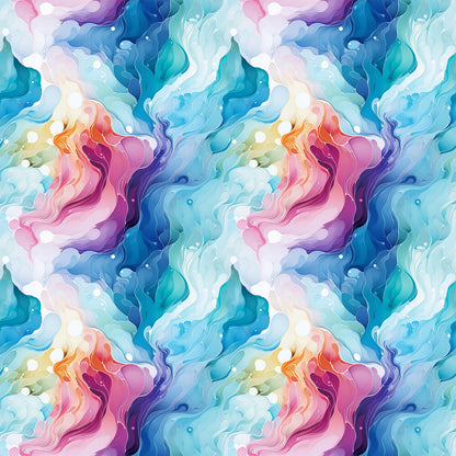 Summer Colored Marble Fat Quarter Bundle