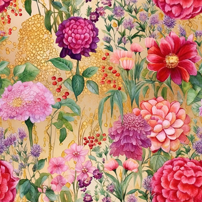 Artists Garden Wildflowers Floral Meadow Fat Quarter Bundle