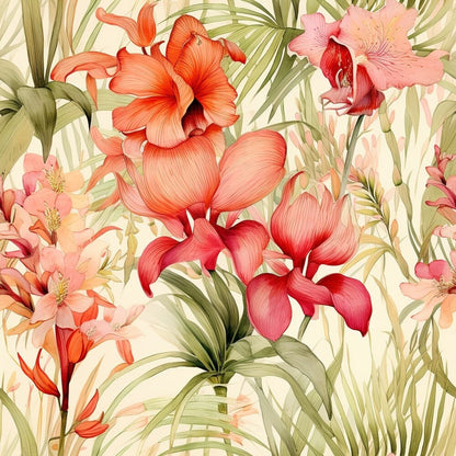 Tropical Flowers Fat Quarter Bundle