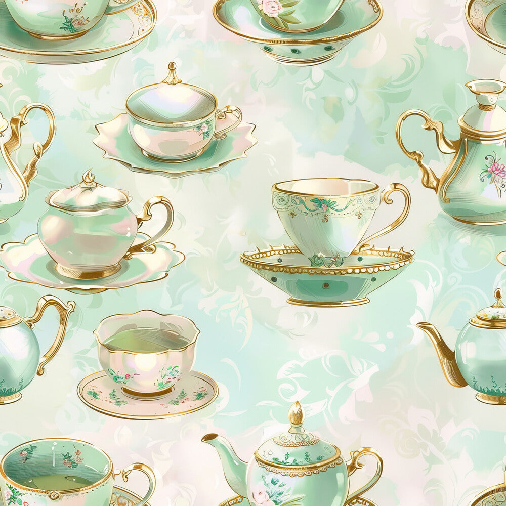 Whimsical Tea Party Fat Quarter Bundle