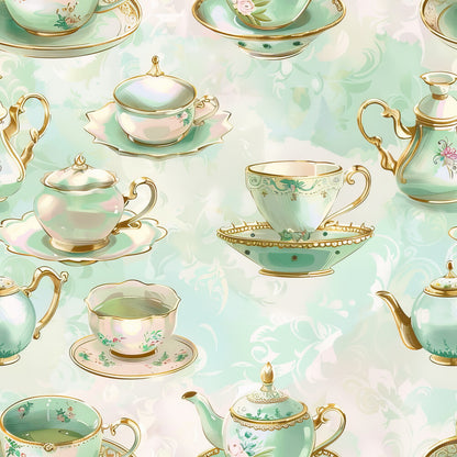 Whimsical Tea Party Fat Quarter Bundle
