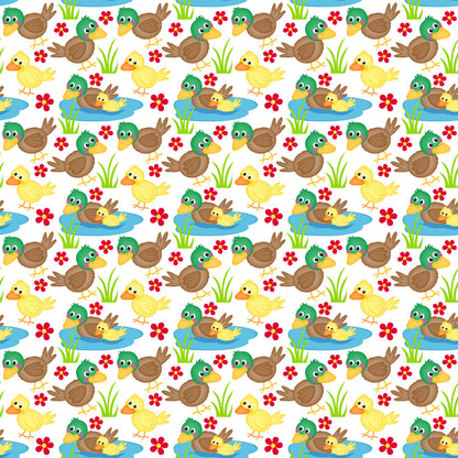 Cartoon Farm Animals Fat Quarter Bundle