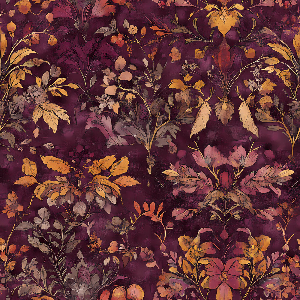 Autumn Oak And Berry Fat Quarter Bundle