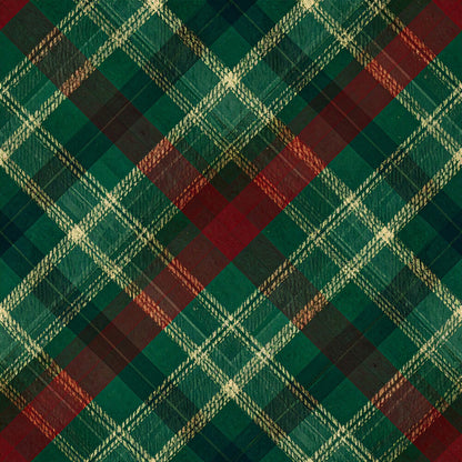 Classic Christmas Tartan Fat Quarter Bundle