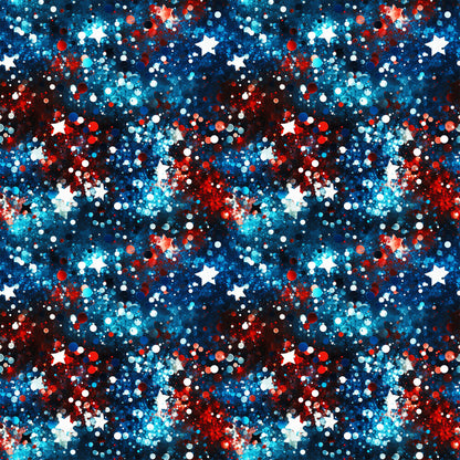 Patriotic Confetti and Glitter Fat Quarter Bundle