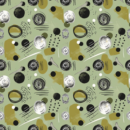 Sage Green Boho Fat Quarter Bundle