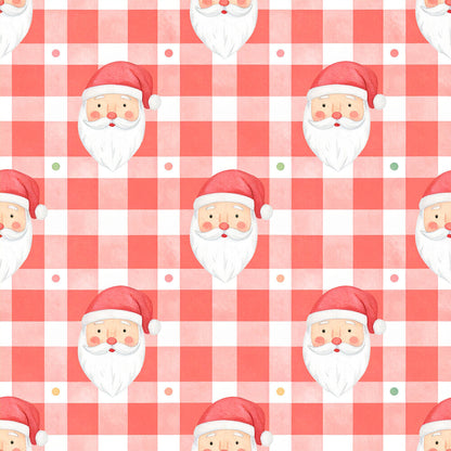 Preppy Christmas Classic Santa Fat Quarter Bundle