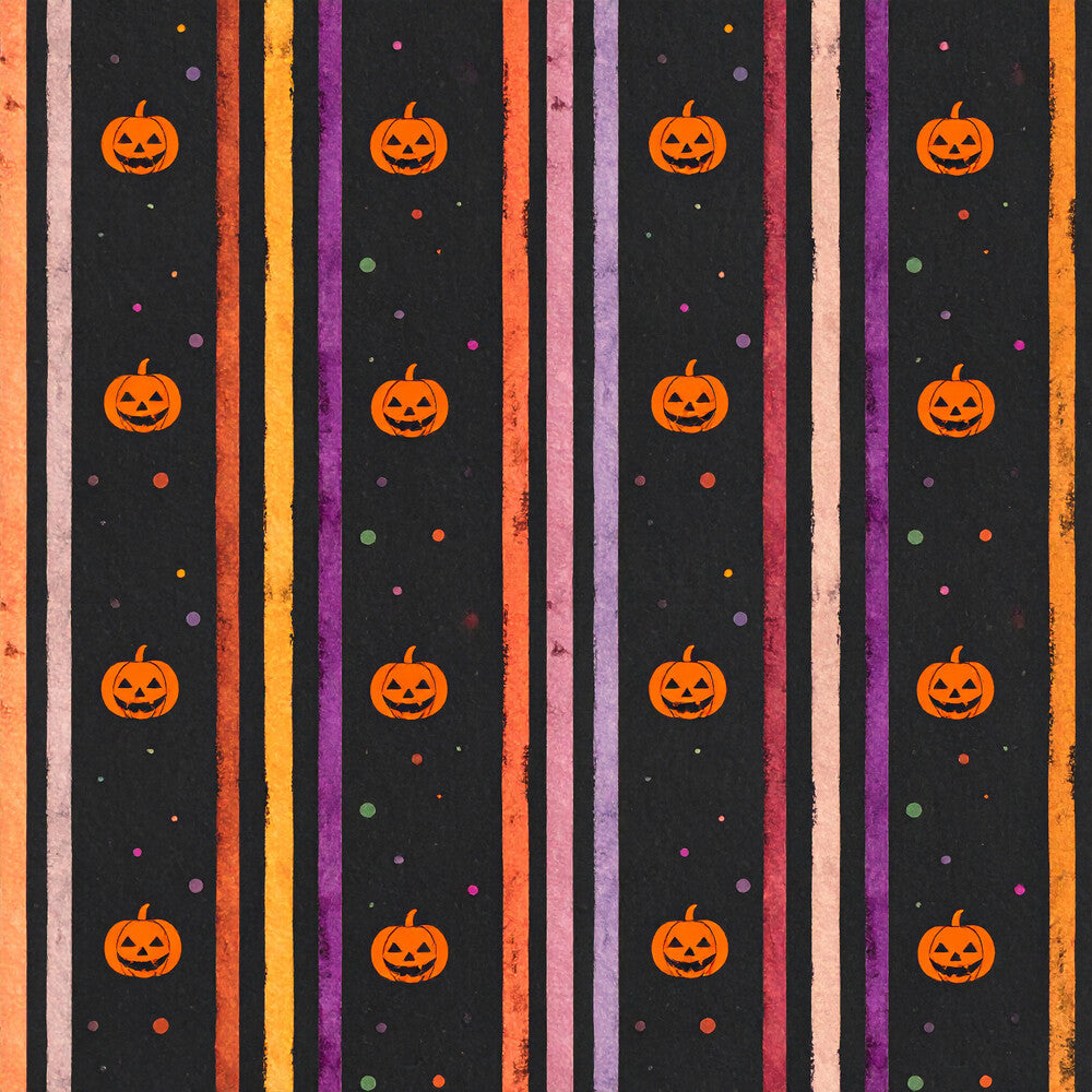Vintage Midnight Halloween Fat Quarter Bundle
