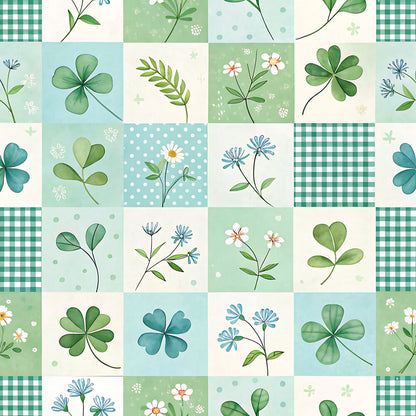 Pastel Spring Floral Patchwork Fat Quarter Bundle