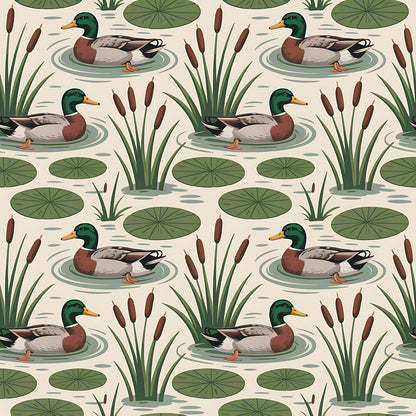 Mallard in the Pond Fat Quarter Bundle