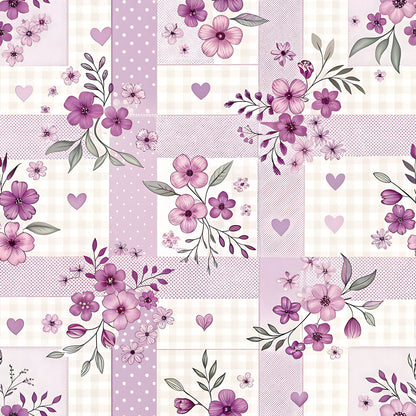 Lavender Cottage Floral Fat Quarter Bundle
