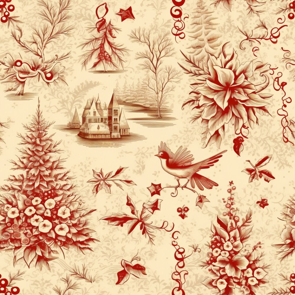 Vintage Christmas Fat Quarter Bundle