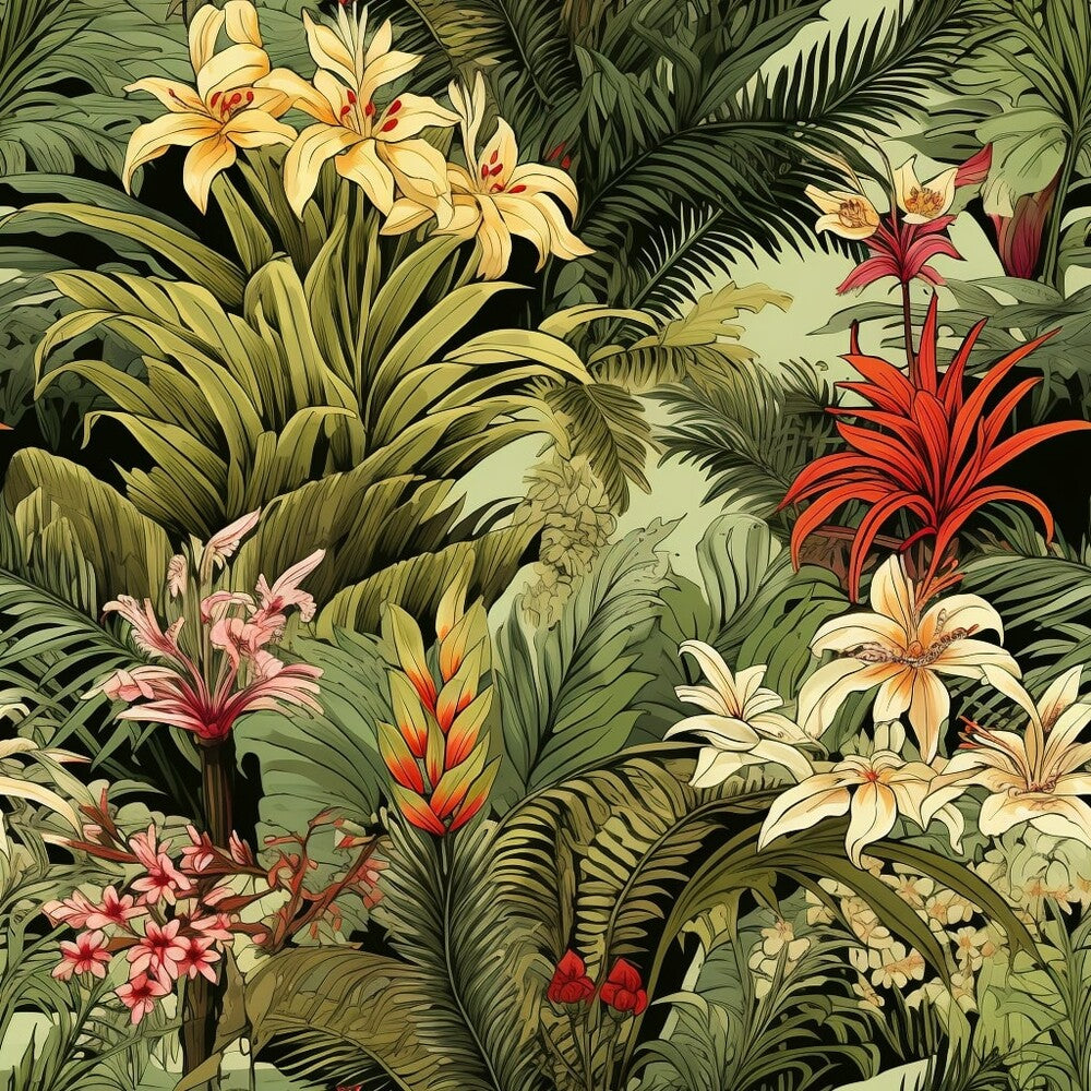 Tropical Flowers Fat Quarter Bundle
