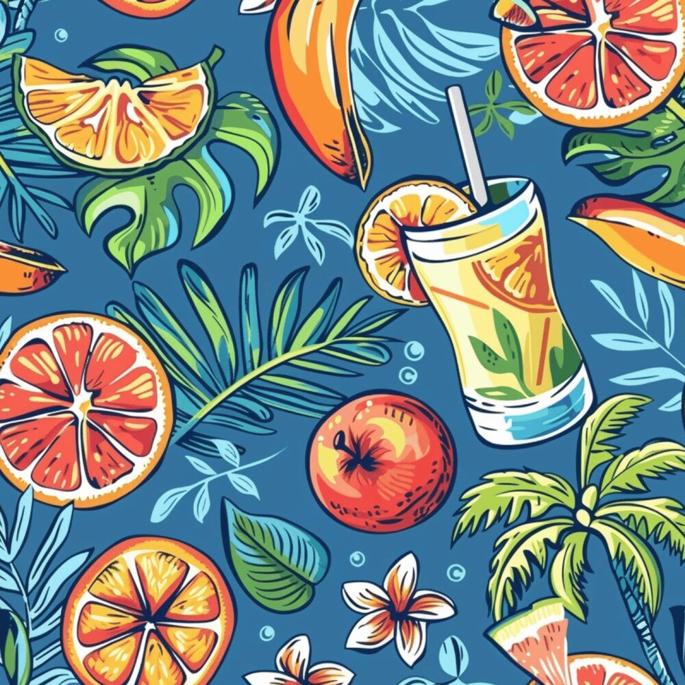 Tropical Summer Beach Fat Quarter Bundle