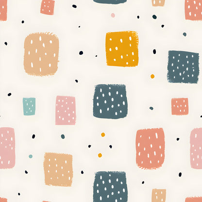 Doodle Polka Dot Rectangles Fat Quarter Bundle