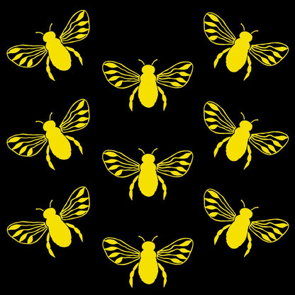 Yellow and Black Bees Fat Quarter Bundle