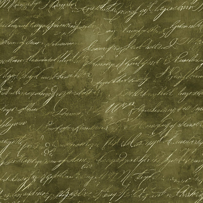 Vintage Handwritten Script Fat Quarter Bundle