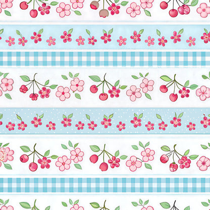 Cherry Floral Fat Quarter Bundle