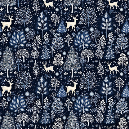 Delft Blue Winter Fat Quarter Bundle
