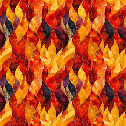 Artistic Autumn Leaves Fat Quarter Bundle