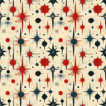 Sparkleworks Mid-Century 4th of July Fat Quarter Bundle