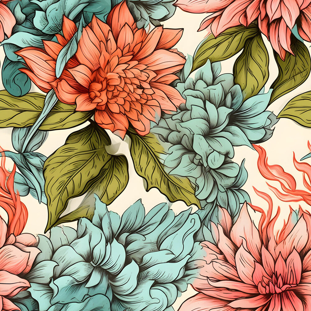 Tropical Art Florals Fat Quarter Bundle