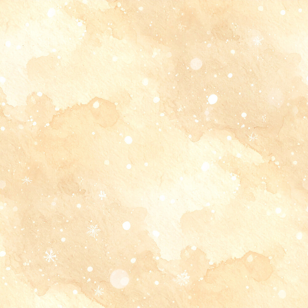 Pastel Snowflake Watercolor Winter Fat Quarter Bundle