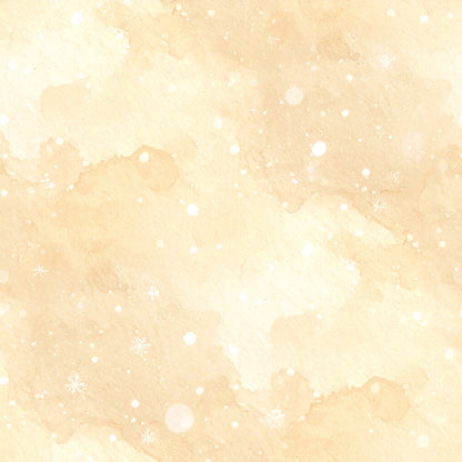 Pastel Snowflake Watercolor Winter Fat Quarter Bundle