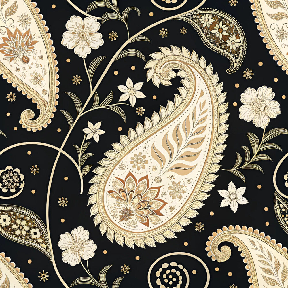 Vibrant Paisley And Florals Fat Quarter Bundle