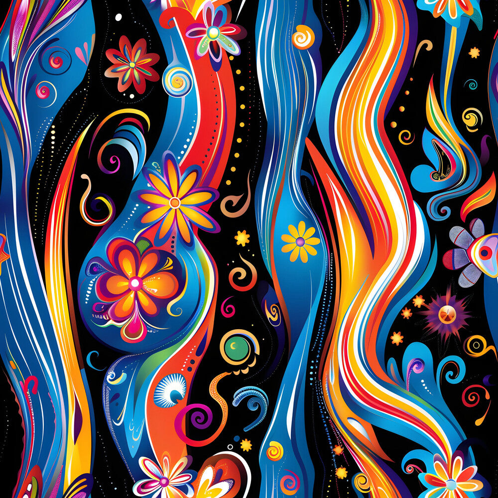 Fantasy Swirl Art Fat Quarter Bundle