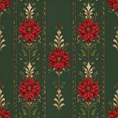 Poinsettia Elegance Fat Quarter Bundle