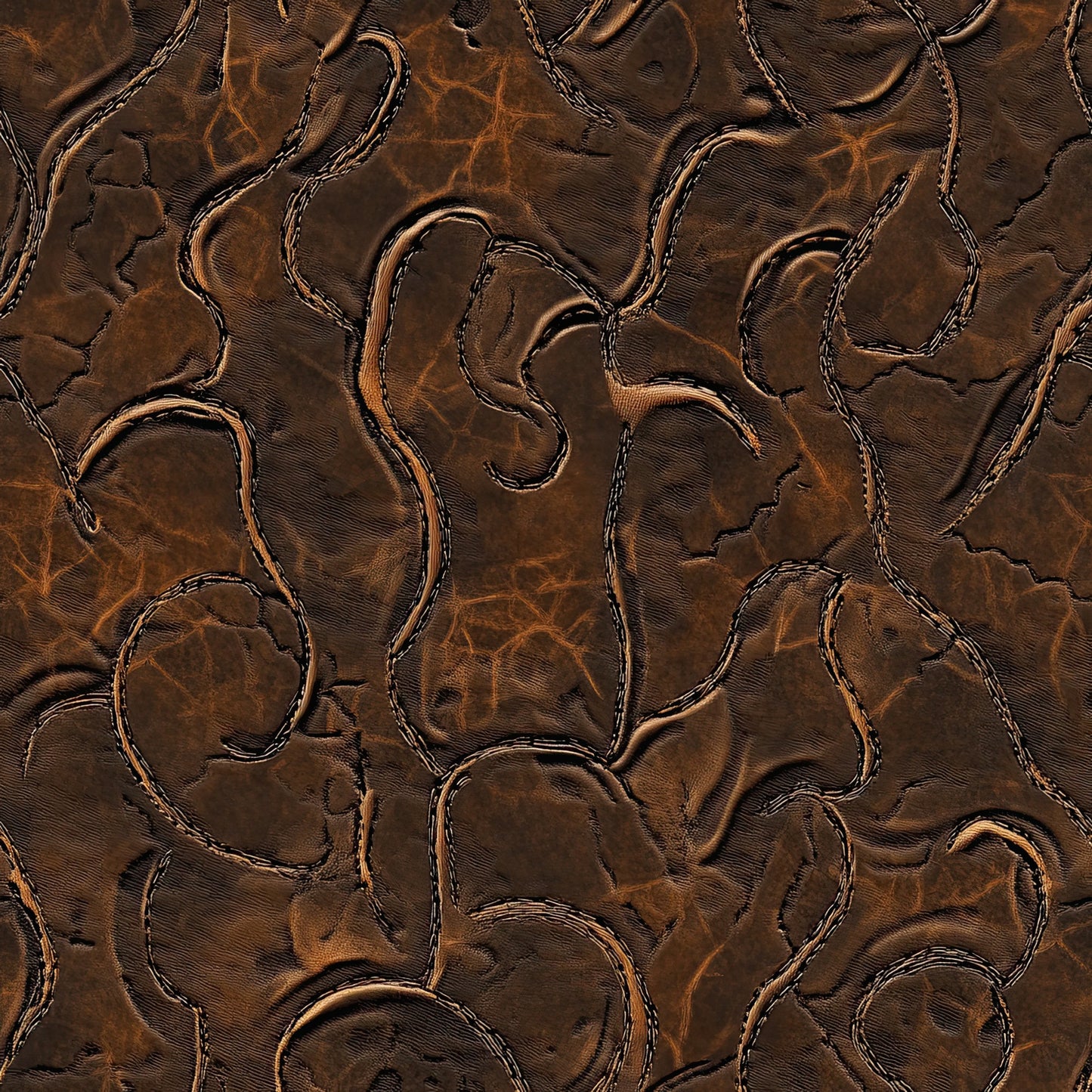 brown, tan, copper, bronze, leather texture, western boots, cowboy boots, boot pattern, quilting cotton, fabric panel, rustic, country western, ranch style, embossed leather, vintage brown, western wear, cowboy theme, boot silhouettes, textured fabric