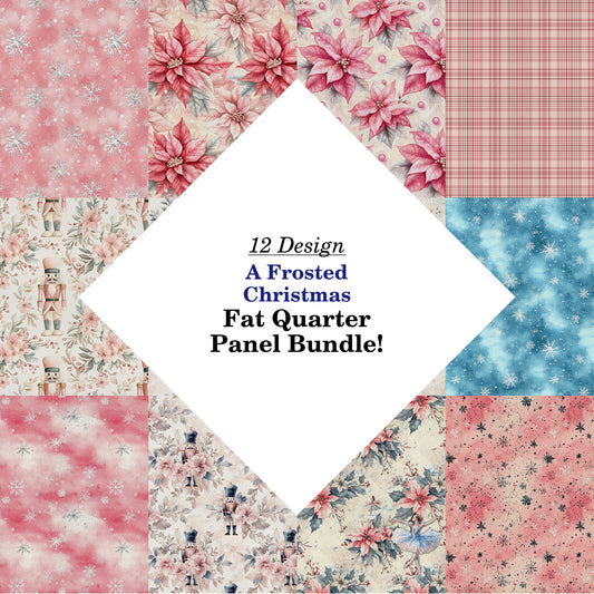 A Frosted Christmas Fat Quarter Bundle