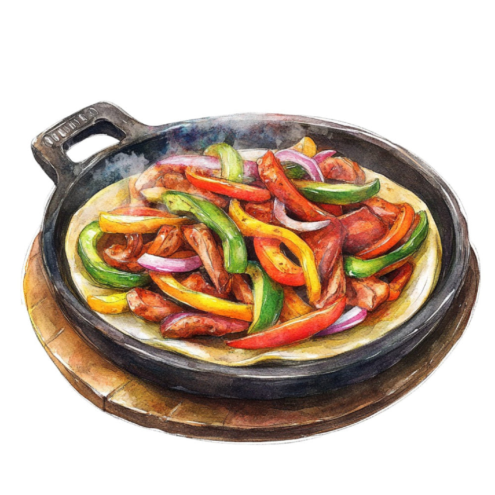 Mexican Food Fabric Panel 5