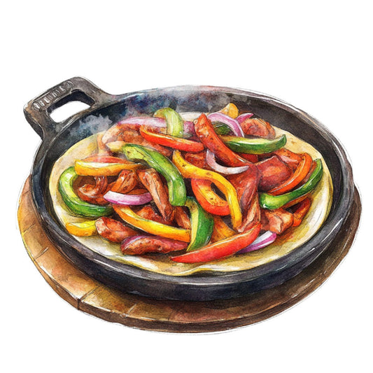 Mexican Food Fabric Panel 5