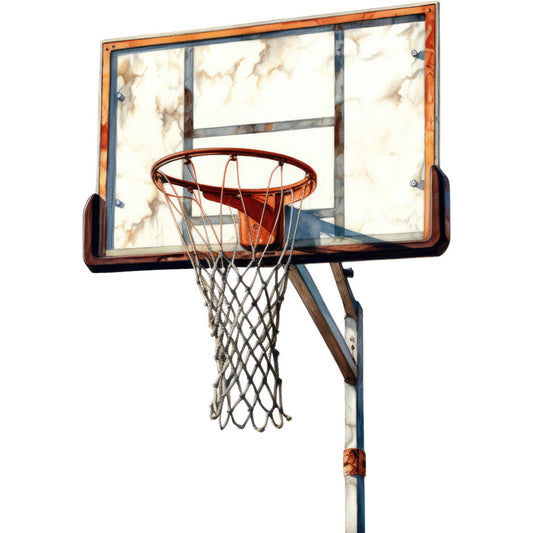 Basketball Game Fabric Panel 2