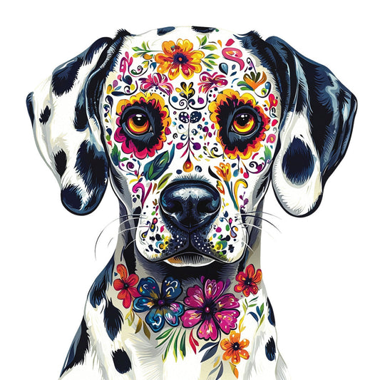 Pets de Los Muertos Fabric Panel 13