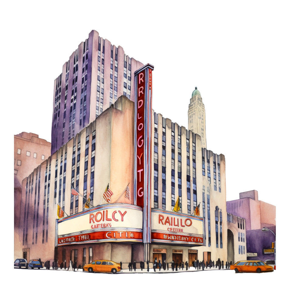 New York Landmarks Fabric Panel 5