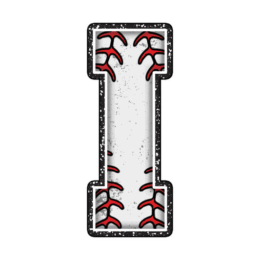 Baseball Alphabet Fabric Panel 19